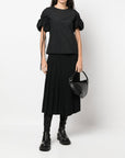 Erika Cavallini Semi-Couture Top Black