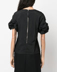 Erika Cavallini Semi-Couture Top Black