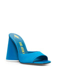 The Attico Sandals Clear Blue