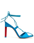 The Attico Sandals Clear Blue