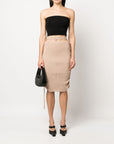 Andrea Adamo Skirts Beige