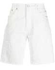 Purple Brand Shorts White