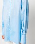 FINAMORE 1925 NAPOLI Shirts Clear Blue