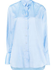 FINAMORE 1925 NAPOLI Shirts Clear Blue