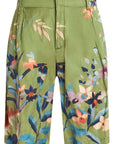 Etro Shorts Green