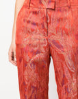 Alberto Biani Trousers Red