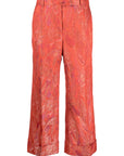 Alberto Biani Trousers Red