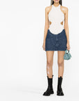 Off White Denim mini skirt