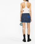 Off White Denim mini skirt