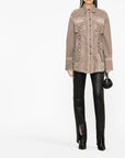 Blumarine Coats Brown