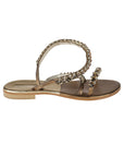 Emanuela Caruso Sandals Golden