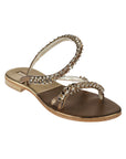 Emanuela Caruso Sandals Golden