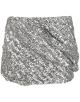 The Attico Skirts Silver