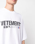 Vetements T-shirts and Polos White