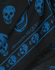 Alexander McQueen Scarfs Black