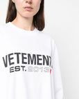 Vetements T-shirts and Polos White