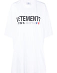 Vetements T-shirts and Polos White