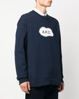 A.P.C. Sweaters Blue