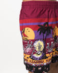 Pleasures Shorts Bordeaux