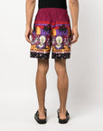 Pleasures Shorts Bordeaux