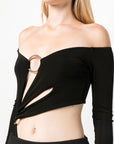 LOUISA BALLOU Top Black