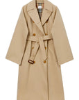 Burberry Coats Beige