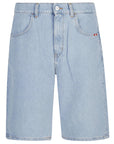 AMISH Shorts Clear Blue