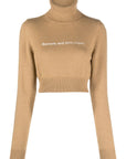 Palm Angels Sweaters Camel