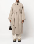 Ami Paris Coats Grey