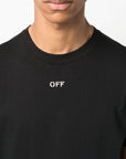 Off White T-shirts and Polos Black