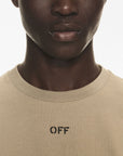 Off White T-shirts and Polos Beige