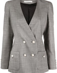 Alessandra Rich Jackets Grey