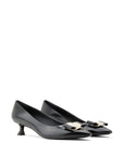 Ferragamo With Heel Black