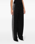 The Attico Trousers Black