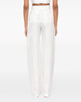 The Attico Trousers White