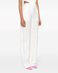 The Attico Trousers White