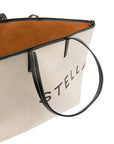 Stella McCartney Logo canvas tote bag