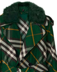 Burberry Coats Green