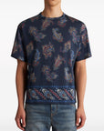 Etro T-shirts and Polos Blue