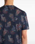 Etro T-shirts and Polos Blue