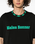 WALES BONNER T-shirts and Polos Black