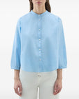 Woolrich Shirts Clear Blue