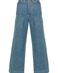 MAISON KITSUNE' Jeans Clear Blue