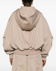 The Attico Coats Beige