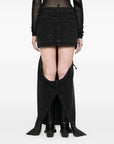 The Attico Skirts Black