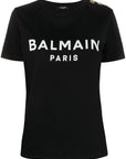 Balmain T-shirts and Polos Black