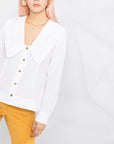 GANNI Shirts White