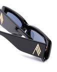 The Attico Sunglasses Black