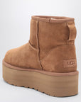 UGG Classic Mini Platform boots in chestnut