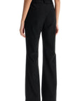 Rotate elegant pink recycled polyester women's trousers